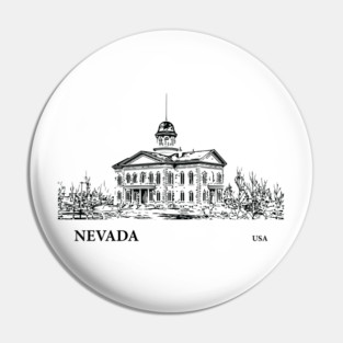 Nevada State USA Pin