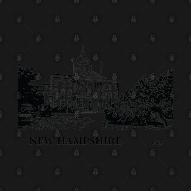 New Hampshire State USA by Lakeric
