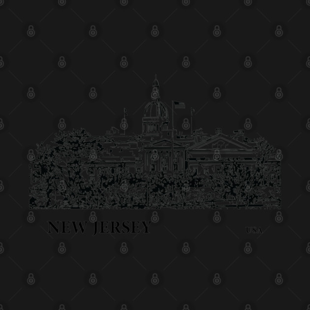 New Jersey State USA by Lakeric