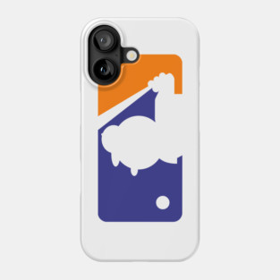Mr. Met Baseball League Logo Phone Case