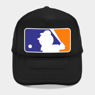 Mr. Met Baseball League Logo Hat