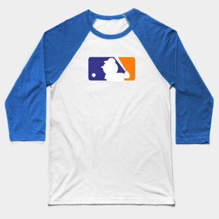 Mr. Met Baseball League Logo Baseball T-Shirt