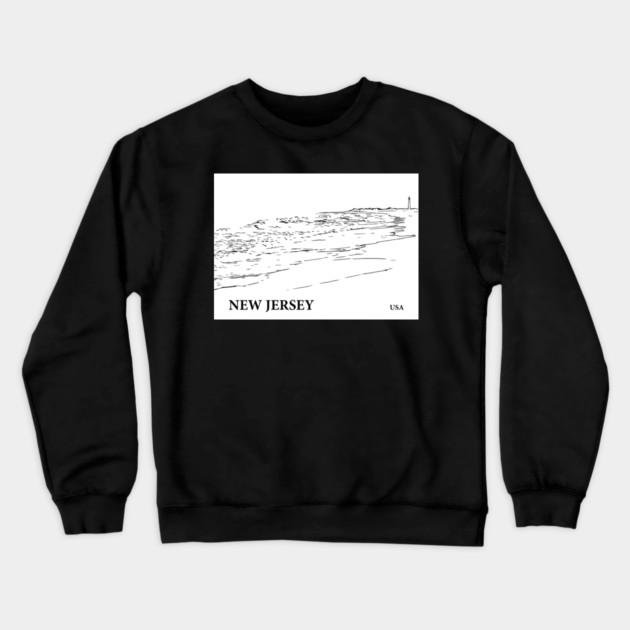 New Jersey USA Crewneck Sweatshirt by Lakeric