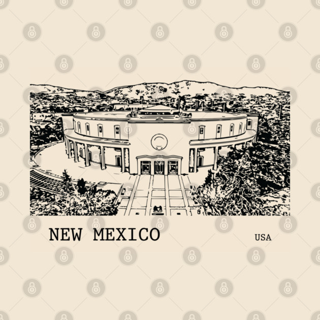 New Mexico State USA by Lakeric