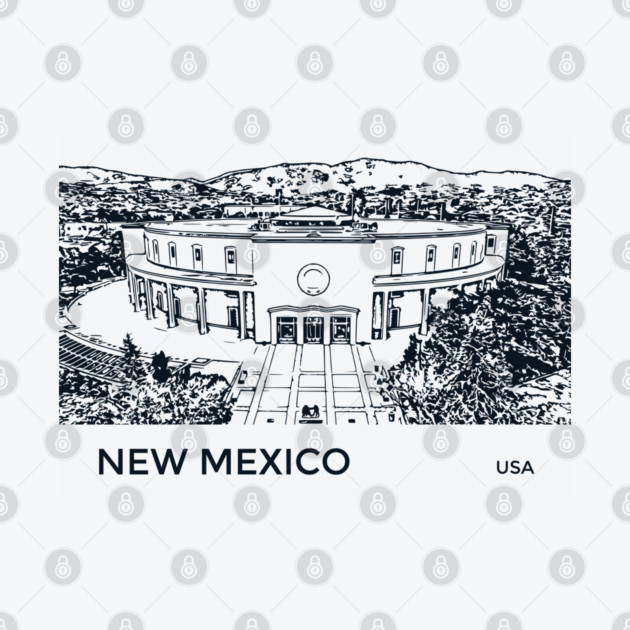 New Mexico State USA by Lakeric