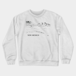 New Mexico USA Crewneck Sweatshirt