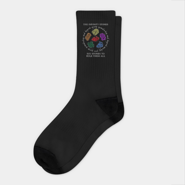 Infinity Stone one to rule them all Socks by mahashop