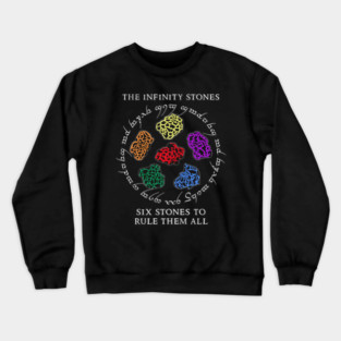 Infinity Stone one to rule them all Crewneck Sweatshirt