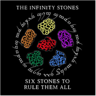 Infinity Stone one to rule them all Posters and Art