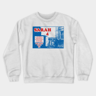 Sarah Records Flexidisc Design Crewneck Sweatshirt