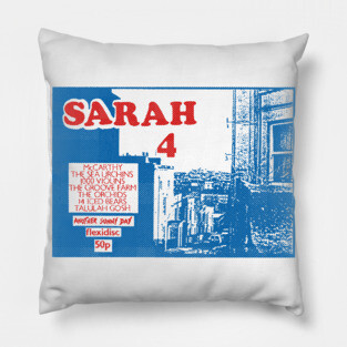 Sarah Records Flexidisc Design Pillow