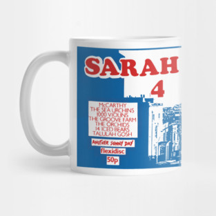 Sarah Records Flexidisc Design Mug
