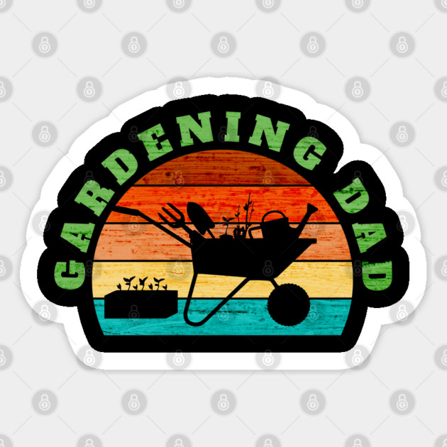 Gardening Dad Sticker by HolidayBug