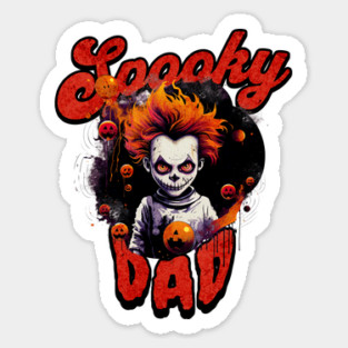 Spooky Dad Sticker