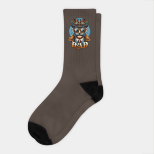 Steampunk Dad Socks