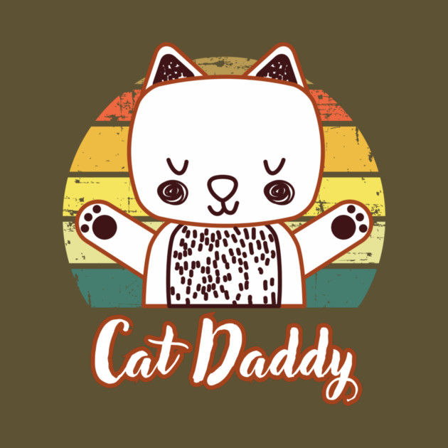 Retro Cat Daddy by The WYLD Tribe