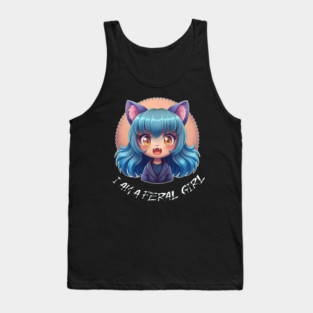 I am a Feral Girl Tank Top