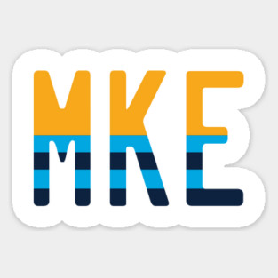 Milwaukee MKE Sticker