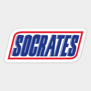 Socrates - Ancient Greek Philosopher Socrates Greece History Philosophy Sticker