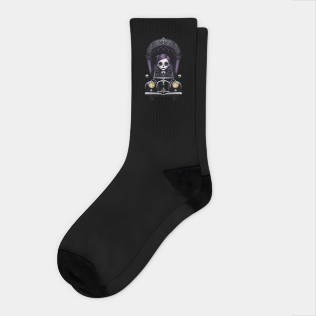 Hearse Girls Socks by Grave Digs