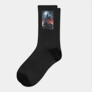 Hearse Road Trips Socks