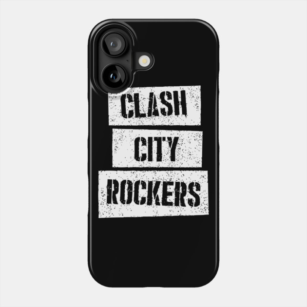 Clash City Rockers Phone Case by Timeless Chaos