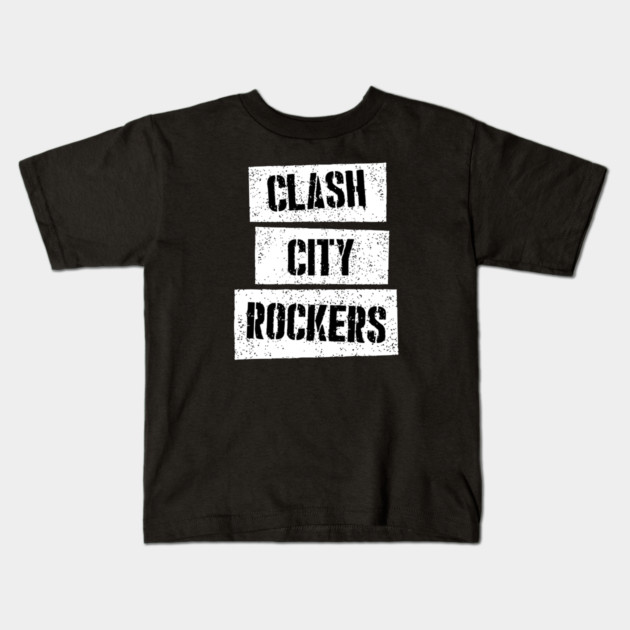Clash City Rockers Kids T-Shirt by Timeless Chaos