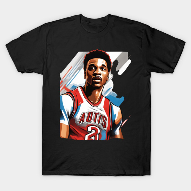 Anthony Edwards NBA player's T-shirt T-Shirt by Nizar clothing store 