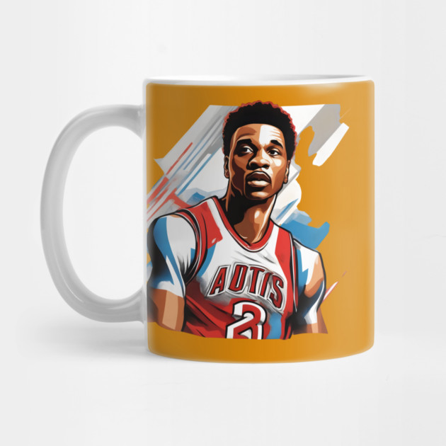 Anthony Edwards NBA player's T-shirt by Nizar clothing store 