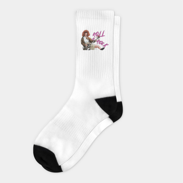 Young Einstein: Roll & Rock Socks by 51Deesigns
