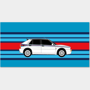 Lancia Delta Integrale Posters and Art
