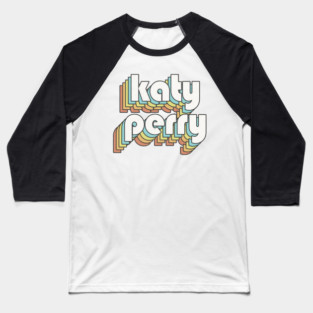 Retro Katy Perry Baseball T-Shirt
