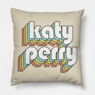 Retro Katy Perry Pillow