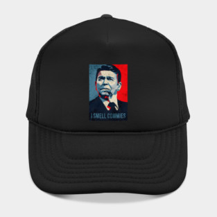 Ronald Reagan i smell commies Hat