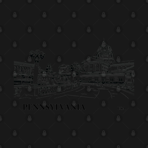 Pennsylvania State USA by Lakeric