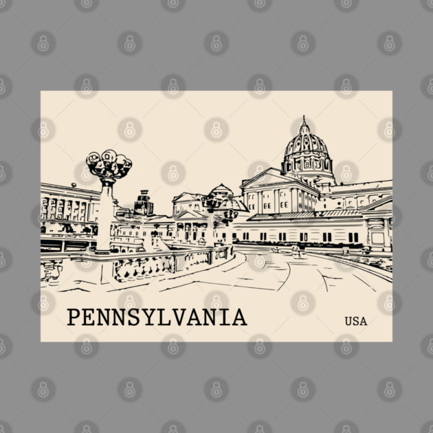 Pennsylvania State USA by Lakeric