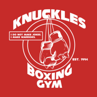 Red Rodent Boxing Retro T-Shirt