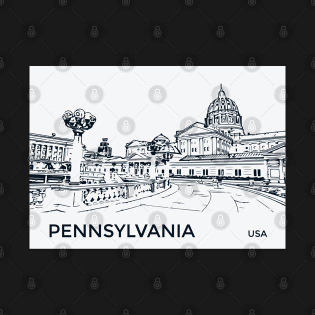 Pennsylvania State USA by Lakeric