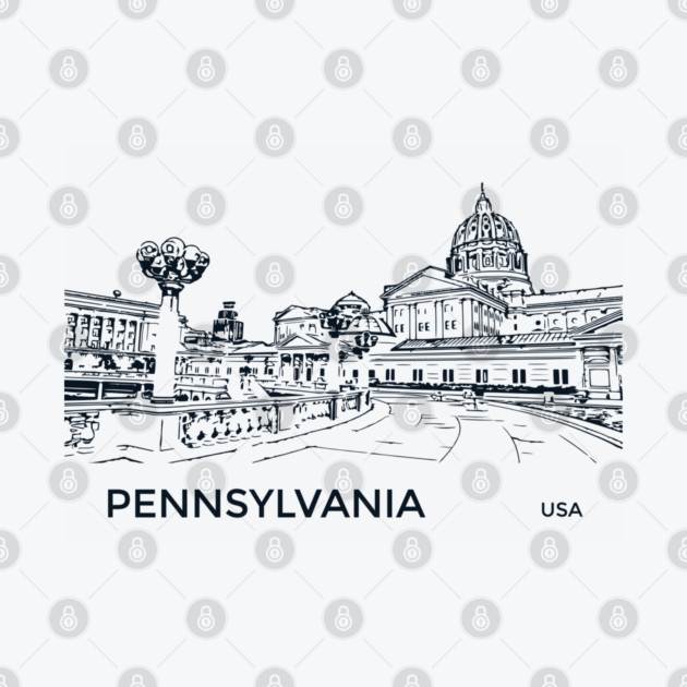 Pennsylvania State USA by Lakeric