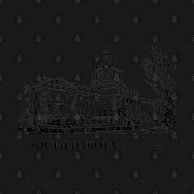 South Dakota State USA by Lakeric