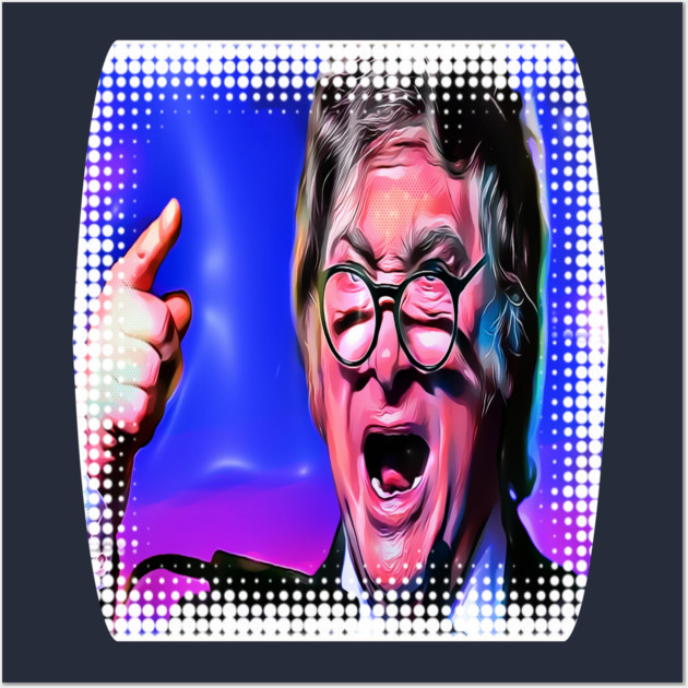 Milei cartoon Wall Art by Lebihanto