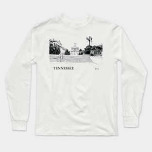Tennessee State USA Long Sleeve T-Shirt