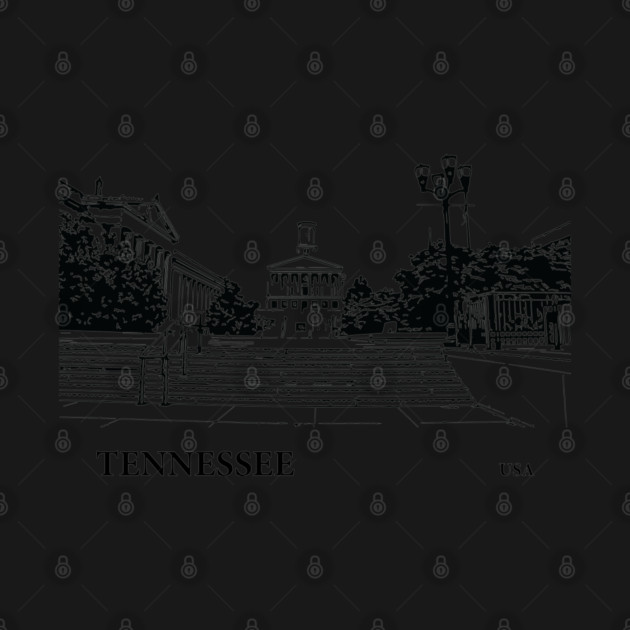 Tennessee State USA by Lakeric