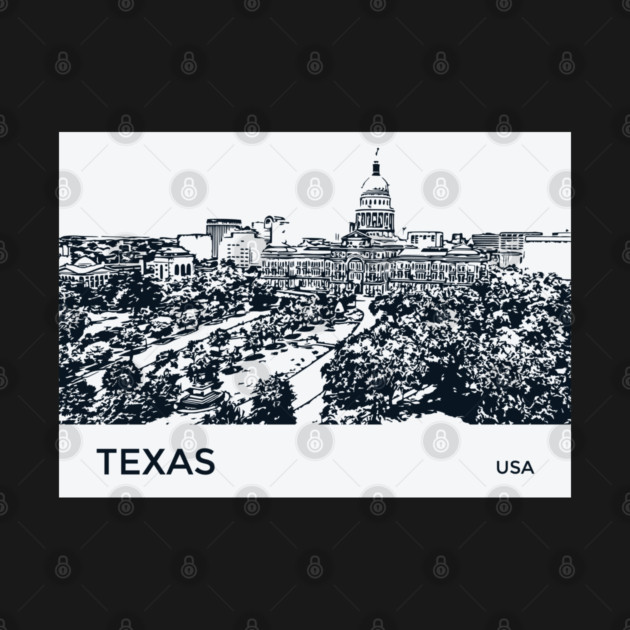 Texas State USA by Lakeric