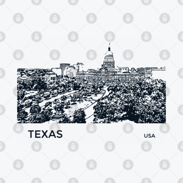 Texas State USA by Lakeric