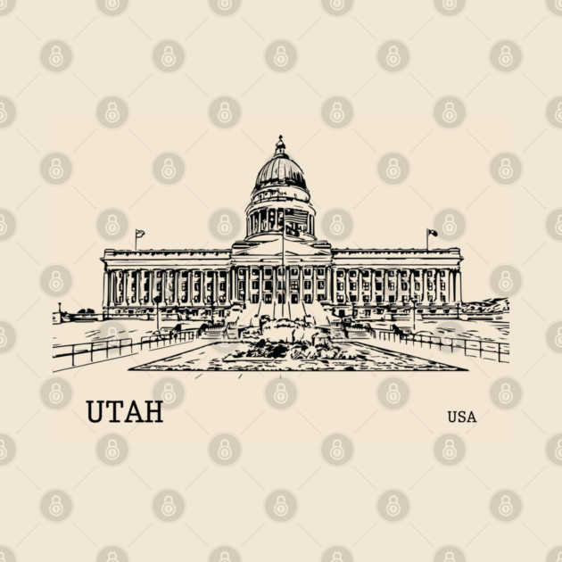 Utah State USA by Lakeric