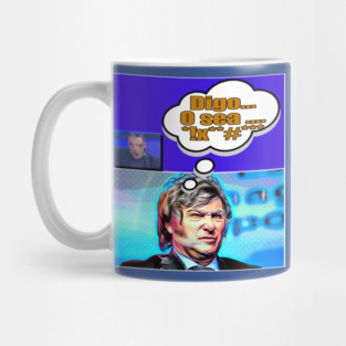 Milei cartoon Mug