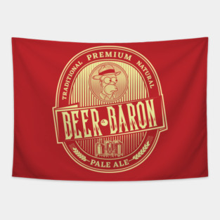 Original Beer Baron Beer Tapestry