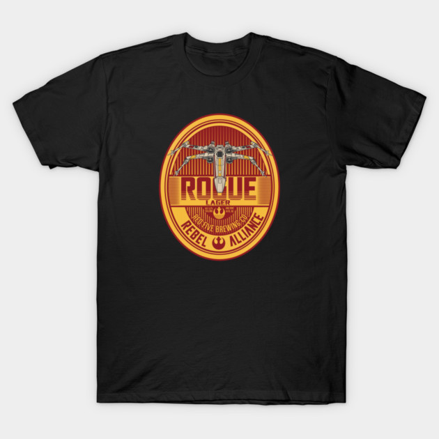 Rogue Lager Beer T-Shirt by carloj1956