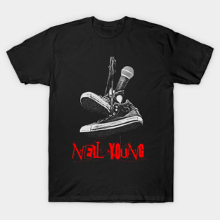 neil young sneakers T-Shirt